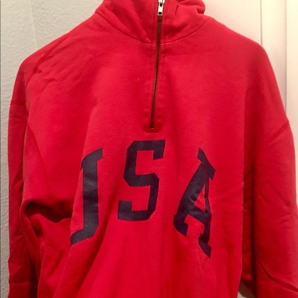 Vintage 90’s Polo Ralph Lauren USA Pull Over Snow Beach RL2000 Stadium Supreme